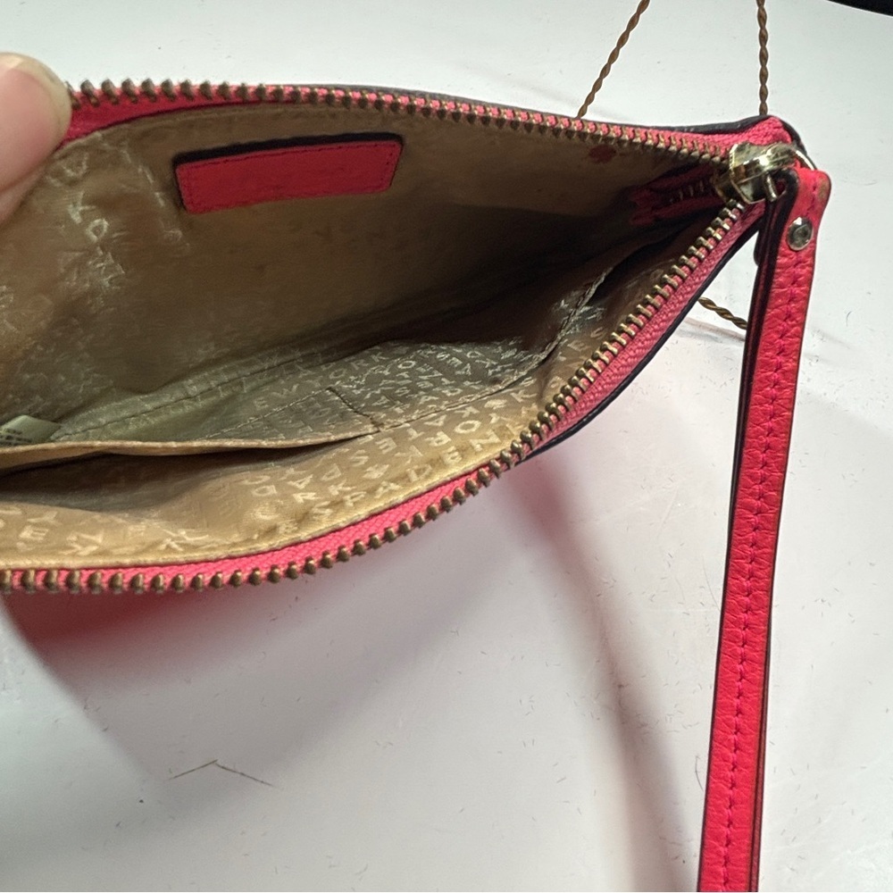 Kate Spade New York Pink Wallet Wristlet Pink Spring Summer Minimalist - Picture 4 of 14